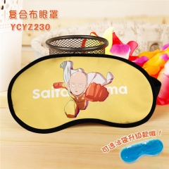One Punch Man Popular Cosplay Colorful Printing Eye patch Cartoon Composite Cloth Anime With Ice Bag Eyepatch