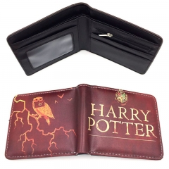 Harry Potter Cosplay PU Folding Purse Anime Short Wallet