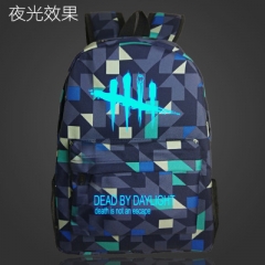 Dead by Daylight Game Colorful Cosplay Game High Capacity Anime Canvas Backpack Bag