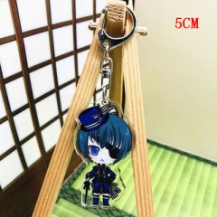Kuroshitsuji Fashion Two Sides Pendant Good Quality Acrylic Anime Keychain