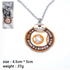 Star Wars BB8 Cosplay Movie Pendant Anime Alloy Necklace