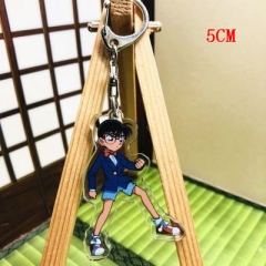 Detective Conan Fashion Two Sides Pendant Good Quality Acrylic Anime Keychain