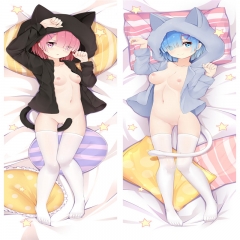 Re: Zero Kara Hajimeru Isekai Seikatsu Anime Cartoon Body Bolster Soft Long Cute Print Pillow 50*150cm