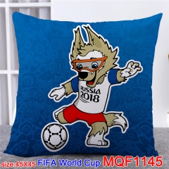 FIFA World Cup Cosplay Nigeria National Football Team Two Sides Print Anime Pillow