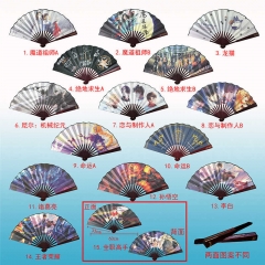 15 Different Styles Playerunknown's Battlegrounds Cosplay Anime Paper Fan