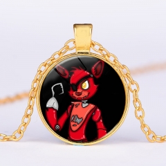 Five Nights at Freddy Necklace Alloy Necklace Fashion Pendant For Children