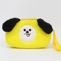 K-POP BTS Bulletproof Boy Scouts Cosplay Coin Wallet Anime Plush Cosmetic Bag