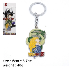 Dragon Ball Z Goten Cosplay Cartoon Pendant Anime Alloy Keychain