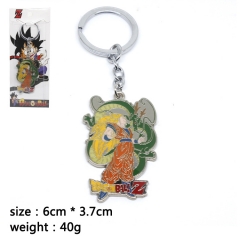 Dragon Ball Z Goku Cosplay Cartoon Pendant Anime Alloy Keychain