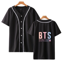 New K-pop BTS Bulletproof Boy Scounts Loose Summer tshirts Fashion Women Men T shirts