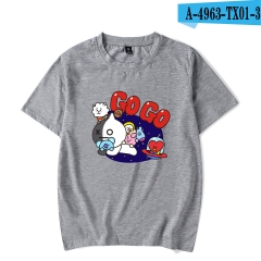 K-POP BTS Bulletproof Boy Scouts Soft T shirts Cosplay T shirt Short Sleeves Tshirts