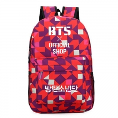 Colorful K-POP BTS Bulletproof Boy Scouts Cosplay Fashion Backpack Teenage Large Travel Bags Students Anime Backpack Bag