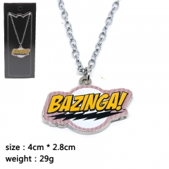 The Big Bang Theory Cosplay TV Series Pendant Anime Alloy Necklace
