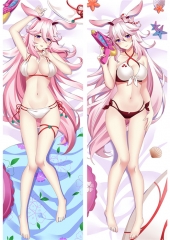 MmiHoYo Honkai Impact Anime Cartoon Body Bolster Soft Long Cute Print Pillow 50*150cm