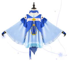 2018 New Design Hatsune Miku Snow Miku Cosplay Costume