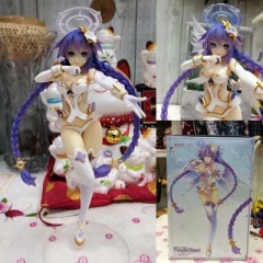 Choujigen Game Neptune Purple Heart Cosplay Cartoon Model Toys Statue Anime PVC Figure