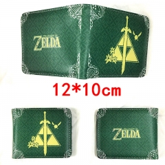 The Legend Of Zelda Hot Game Anime Cartoon PU Wallet Bifold Coin Purse