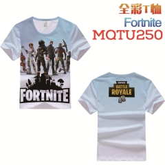 Popular Game Fortnite Cosplay Cartoon Print Anime Short Sleeves Style T Shirts
