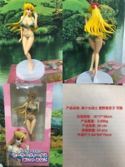 Pretty Soldier Sailor Moon Minako Aino Cartoon Model Toy Statue Anime PVC Action Figures 30cm