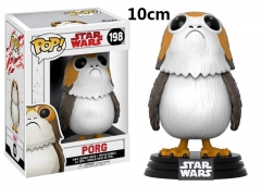 Funko POP Star Wars Porg PVC Model Toys 10cm Anime Cartoon Figures 198#