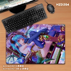 Japanese Hatsune Miku Anime Cartoon Mouse Pad Fancy Print Mouse Pad