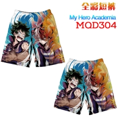 Boku no Hero Academia My Hero Academia Cartoon 3D Print Short Pants Cosplay Beach Anime Pants