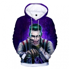 Suicide Squad 3D Hoodies Loose Men Hooded Long Sleeves Sweatshirts