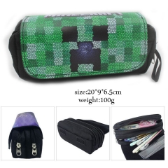 Popular Game Minecraft Anime Students Good Quality Pencil Bag