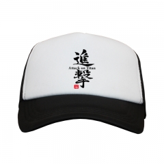 New Arrival Attack on Titan Cartoon Hat Wholesale Adjust Fashion Anime Baseball Cap