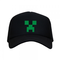 Minecraft Cartoon Green Blocks Hat Adjust Anime Sports Baseball Cap