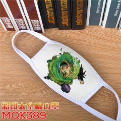 Dragon Ball Z Cosplay Cartoon Mask Space Cotton Anime Print Mask