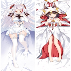 Game Azur Lane Anime Cartoon Body Bolster Soft Long Cute Print Pillow 50*150cm