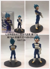Dragon Ball Z Vegeta Cartoon Model Toys Statue Japanese Anime PVC Figure 17cm