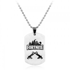 Fortnite Game Fashion Jewelry Anime Alloy Necklace Set of 10