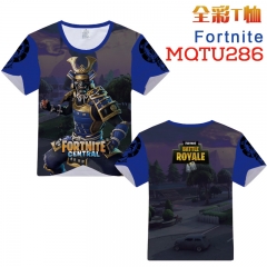 Fashion Fortnite Cosplay Cartoon Print Anime Short Sleeves Style Round Neck Comfortable T Shirts