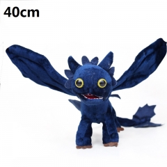 How to Train Your Dragon Night Fury Cartoon Stuffed Doll Wholelsale Kawaii Anime Plush Toys 40cm