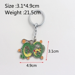 Dragon Ball Z Shenron Cosplay Alloy Keychain Decoration Kawaii Key chains For Men