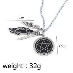 Supernatural Cosplay TV Series Decoration Neck Anime Necklace