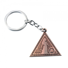 The Legend Of Zelda Triangle Power Cosplay Game Pendant Alloy Anime Keychain
