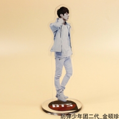 K-POP BTS Bulletproof Boy Scouts Figure Model Anime Standing Plates Decoration Acrylic Figure