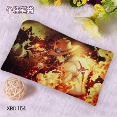 One Piece Cosplay Cartoon Canvas For Student Anime Pencil Bag