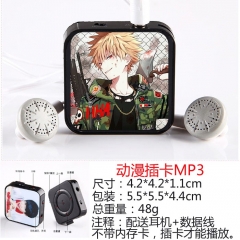 Boku no Hero Academia / My Hero Academia Convenient Plug-in Card Anime MP3 Player with Data Wire Earphone
