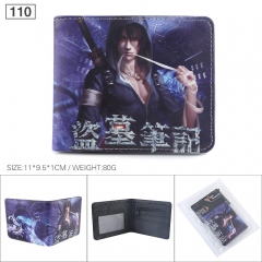 Tomb Notes Cosplay Cartoon Fashion Purse Bifold Anime Wallet
