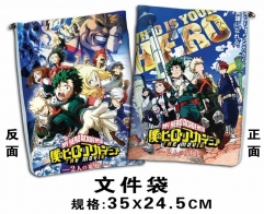 Boku no Hero Academia My Hero Academia Cosplay Cartoon For Student Office File Holder Anime File Pocket