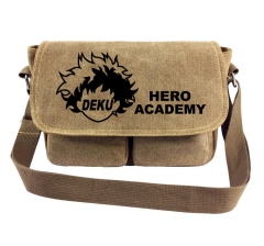 Boku no Hero Academia/My Hero Academia Cartoon Canvas Crossbody Bag Student Anime Shoulder Bag