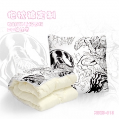 Spider Man Venom Soft Pillow Cartoon PP Cotton Blanket Stuffed Pillow