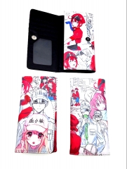 Cells at Work Anime Cartoon PU Wallet Fashion Long Style Bifold Coin Purse