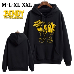 Bendy and the Ink Machine Cotton Hoodie Soft Thick Hooded Hoodie Warm With Hat Sweatshirts