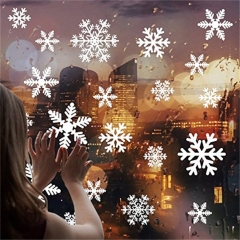 Beautiful Decoration Window Snowflake Stickers Christmas Kawaii Stickers