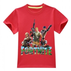 Game Fortnite Colorful T shirts Cotton Lovely Tshirts For Kids